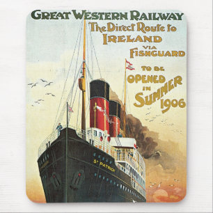 Tapis De Souris Great Western Railway - Vers l'Irlande