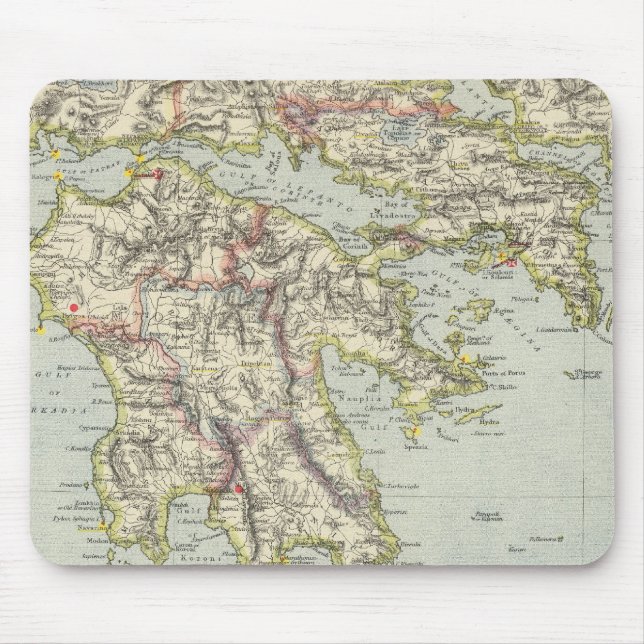 Tapis De Souris Grèce 8 (Devant)