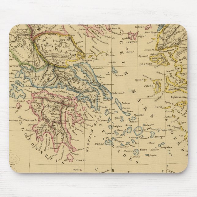 Tapis De Souris Grèce antique au début de l'ère chrétienne (Devant)