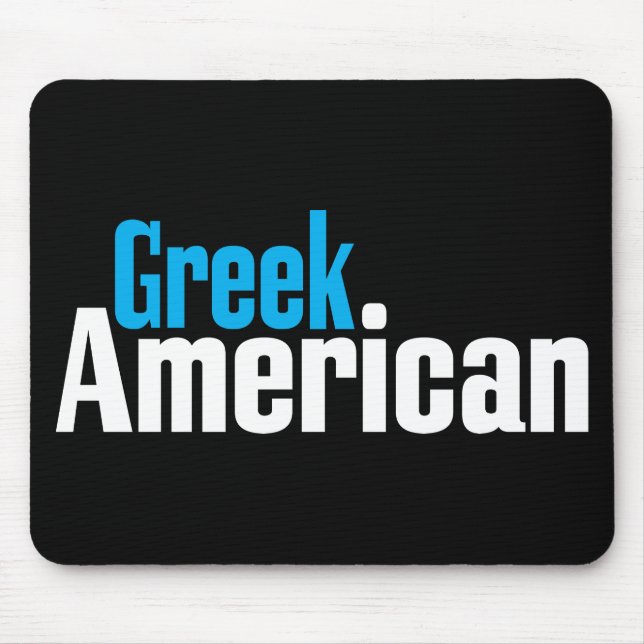 Tapis De Souris Greek American (Devant)