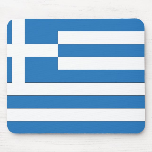 Tapis De Souris Greek Flag, Flag of Greece (Devant)