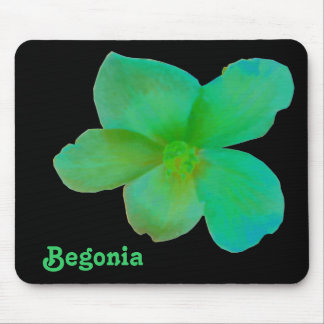 Tapis De Souris Green Begonia Personnalisable Mousepad