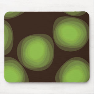 Tapis De Souris Green, cool, unique, trendy, urban flower abstract