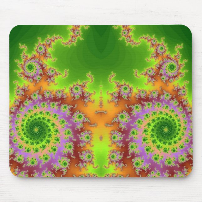 Tapis De Souris Green Eyed fractal (Devant)