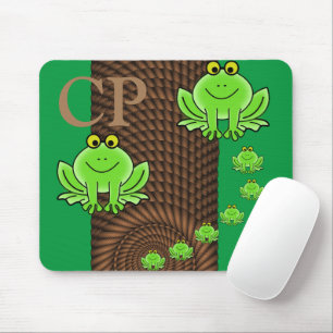 Tapis De Souris Green Frogs Rope Mouse Pad! Mouse Pad