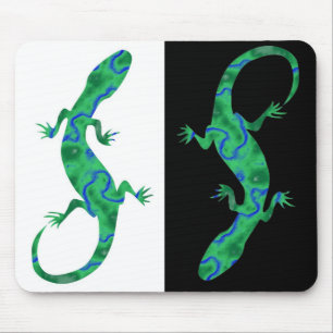 Tapis De Souris Green Gecko