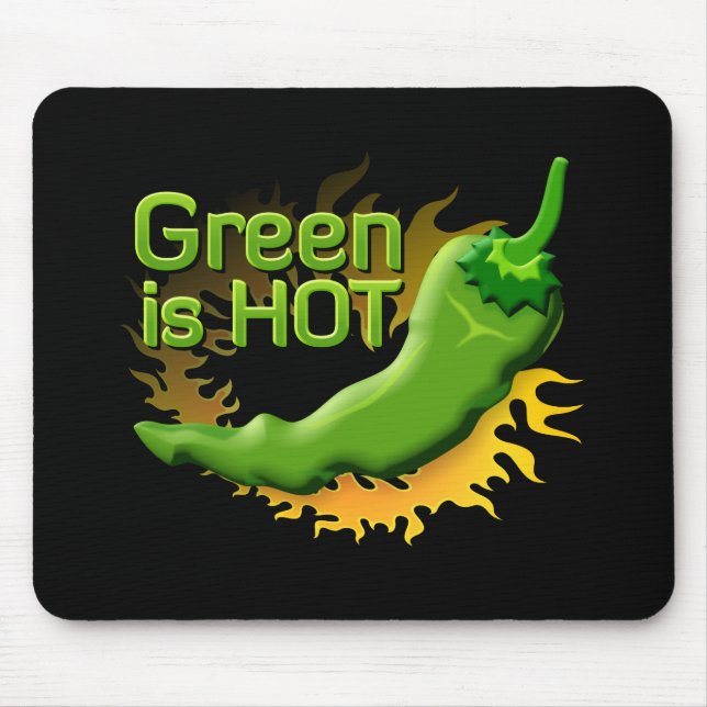 Tapis De Souris Green is HOT (Devant)
