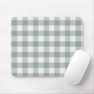 Tapis De Souris Green Plaid En vichy Country Farmhouse Simple