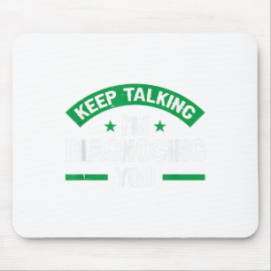 Tapis De Souris Green Ribbon Warrior & Supporters - Mental Hea