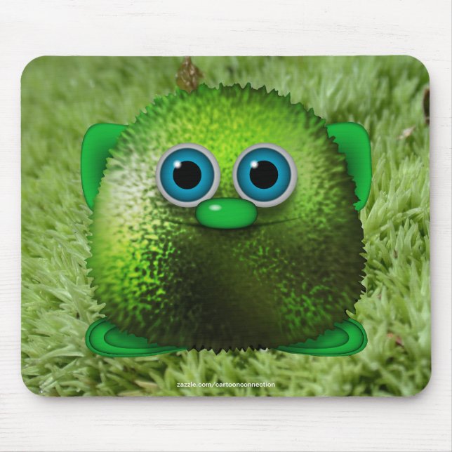 Tapis De Souris Greendle mignon buzzy Butt & Grass Kids Mousepad (Devant)