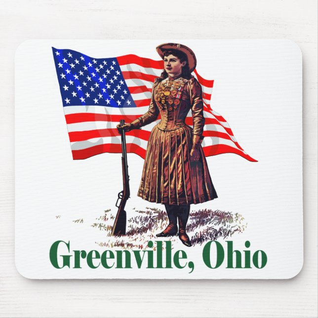 Tapis De Souris Greenville, Ohio (Devant)