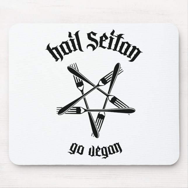 Tapis De Souris Grêle Seitan 1,1 (noir) (Devant)