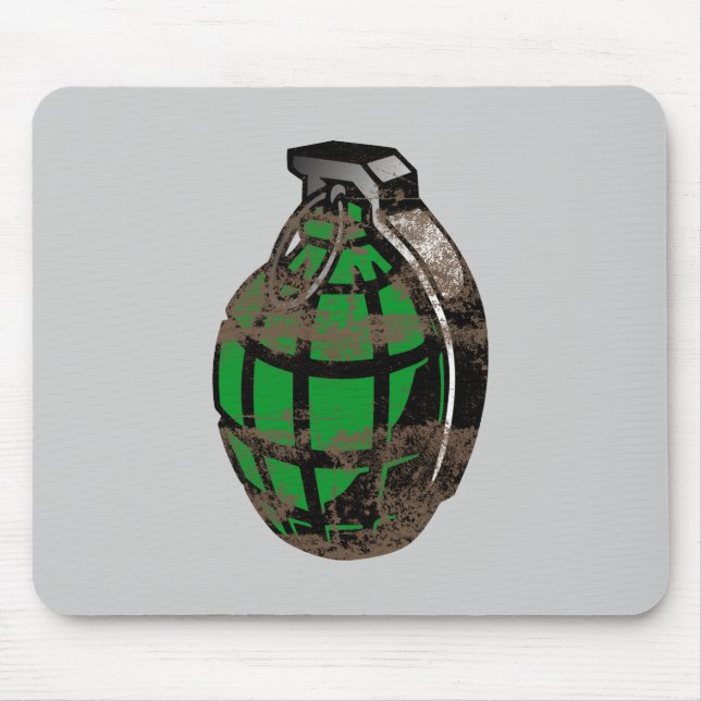 Tapis De Souris Grenade à main (Devant)