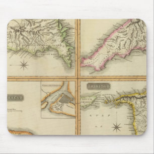 Tapis De Souris Grenade, Tobago, Trinidad, Curacao