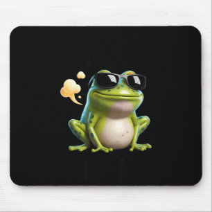 Tapis De Souris Grenouille Drôle - Parfois Je Fais Juste Que Des P