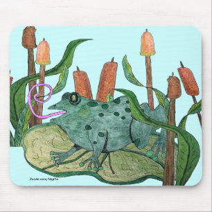 Tapis De Souris Grenouille heureuse