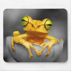Tapis De Souris Grenouille jaune