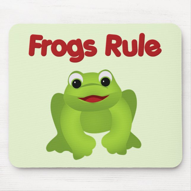 Tapis De Souris Grenouille Mousepad (Devant)