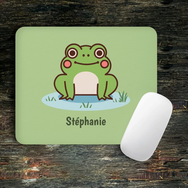 Tapis De Souris Grenouille mûre (Cute Frog Mouse Pad)