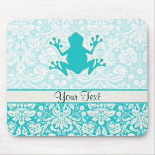 Tapis De Souris Grenouille turquoise