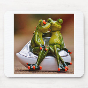 Tapis De Souris Grenouilles Heureuses