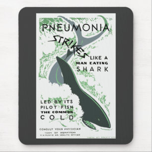 Tapis De Souris Grèves de pneumonie