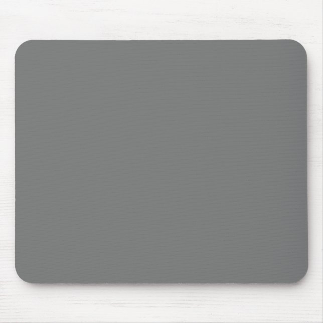Tapis De Souris Grey #767676, Mousepad Gunfumée (Devant)