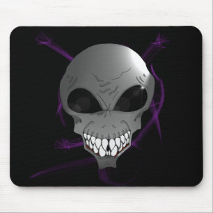 Tapis De Souris Grey alien Mousepad