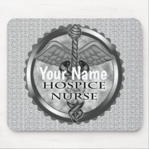 Tapis De Souris Grey caduceus Hospice Nurice Nurice
