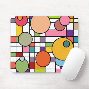 Tapis De Souris Grid de Midcentury