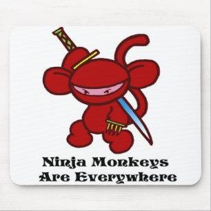 Tapis De Souris Griffe rouge de Ninja
