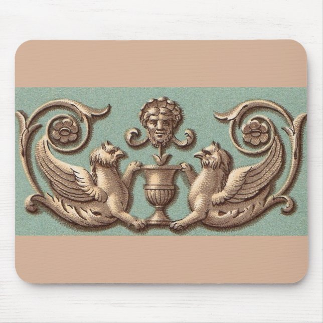 Tapis De Souris griffins jumeaux (Devant)