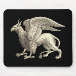 Tapis De Souris Griffon médiéval de la Renaissance