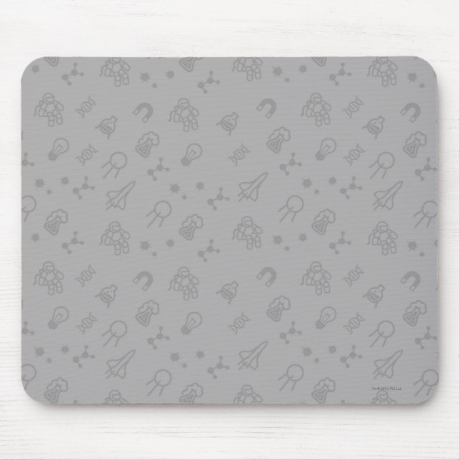 Tapis De Souris Griffonnages de l'espace et de la Science (Devant)
