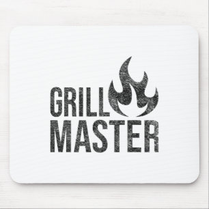 Tapis De Souris Grill Master Flame Byrbecue Bbq Smoke Char Open Fi