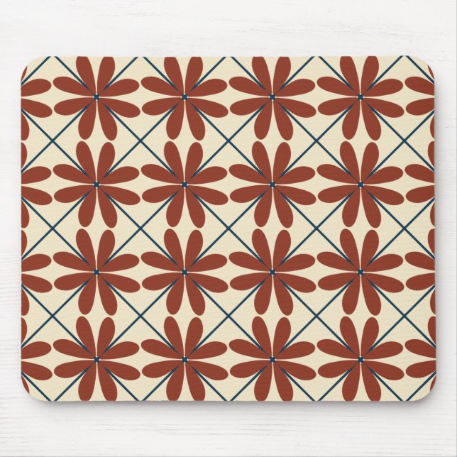 Tapis De Souris Grille de flore (Devant)