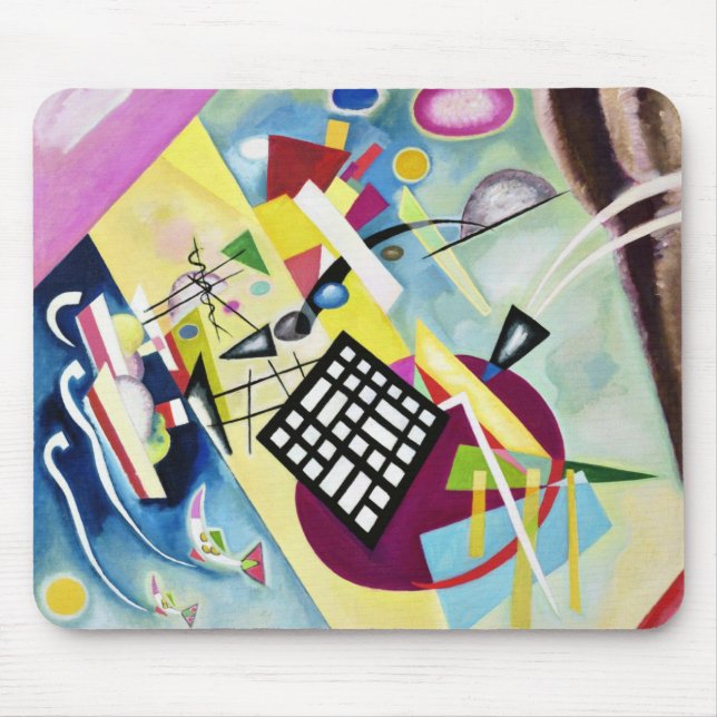 Tapis De Souris Grille noire (Devant)