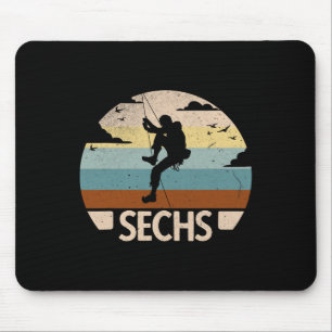 Tapis De Souris Grimpeur Bouldering 6 Ans Garçons 6ème Anniversair