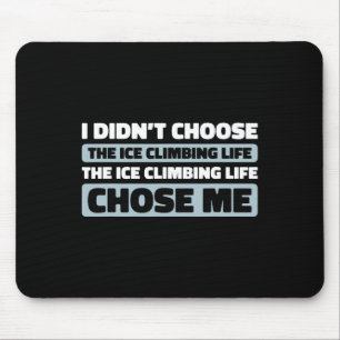 Tapis De Souris Grimpeur d'escalade - Escalade de glace
