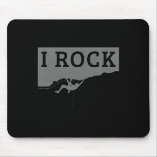 Tapis De Souris grimpeur d'escalade rocheuse Bouldering grimpe _4