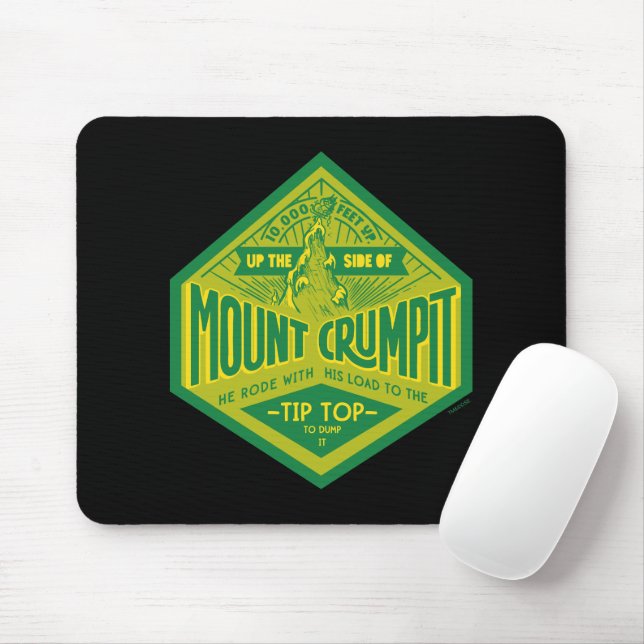 Tapis De Souris Grinch | Mont Crumpit (Avec souris)
