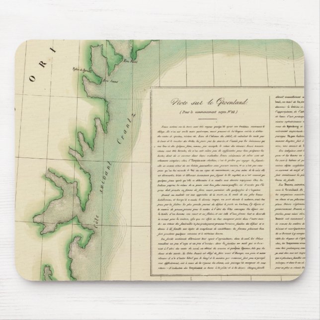 Tapis De Souris Groenland oriental 20 (Devant)