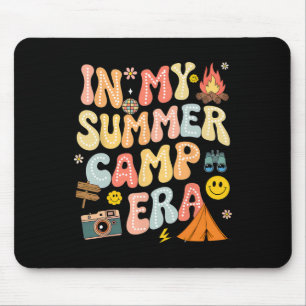 Tapis De Souris Groovy Dans Mon Équipe De Camping À L'ère Des Camp