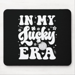 Tapis De Souris Groovy Dans Mon Ère Chanceuse St Patricks Paddy Da