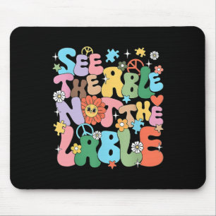 Tapis De Souris Groovy Voyez la capacité, pas l'étiquette, Sensibi