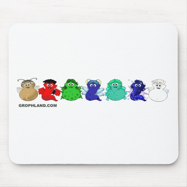 Tapis De Souris Grophs spécial (Devant)