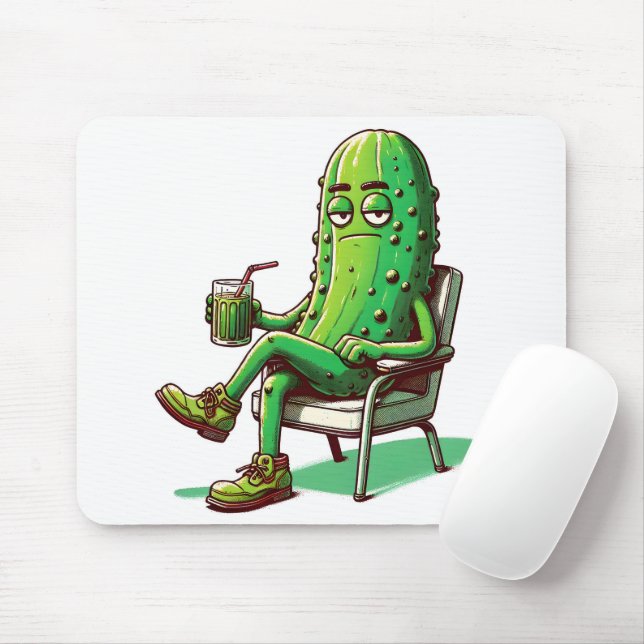 Tapis De Souris Gros Dill Picker dans une chaise (Avec souris)