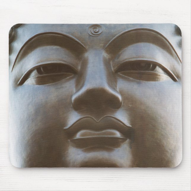 Tapis De Souris Gros plan de statue de Bouddha (Devant)