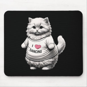 Tapis De Souris Gros Ventre Cute Gros Chat Art Design Gros Kitten