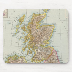 Tapis De Souris Grossbritannien, Irlande - Carte du Royaume-Uni, I